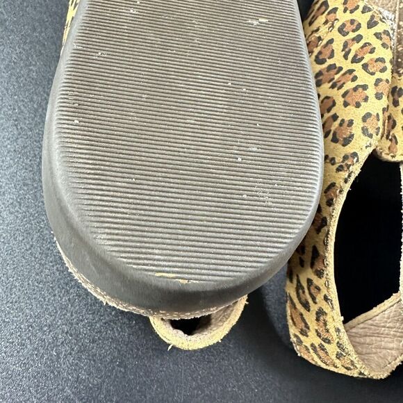 Dansko Reece Sandals Shoes Womens Size 41 EU Leopard Suede Leather 10.5-11 US* - Picture 15 of 15